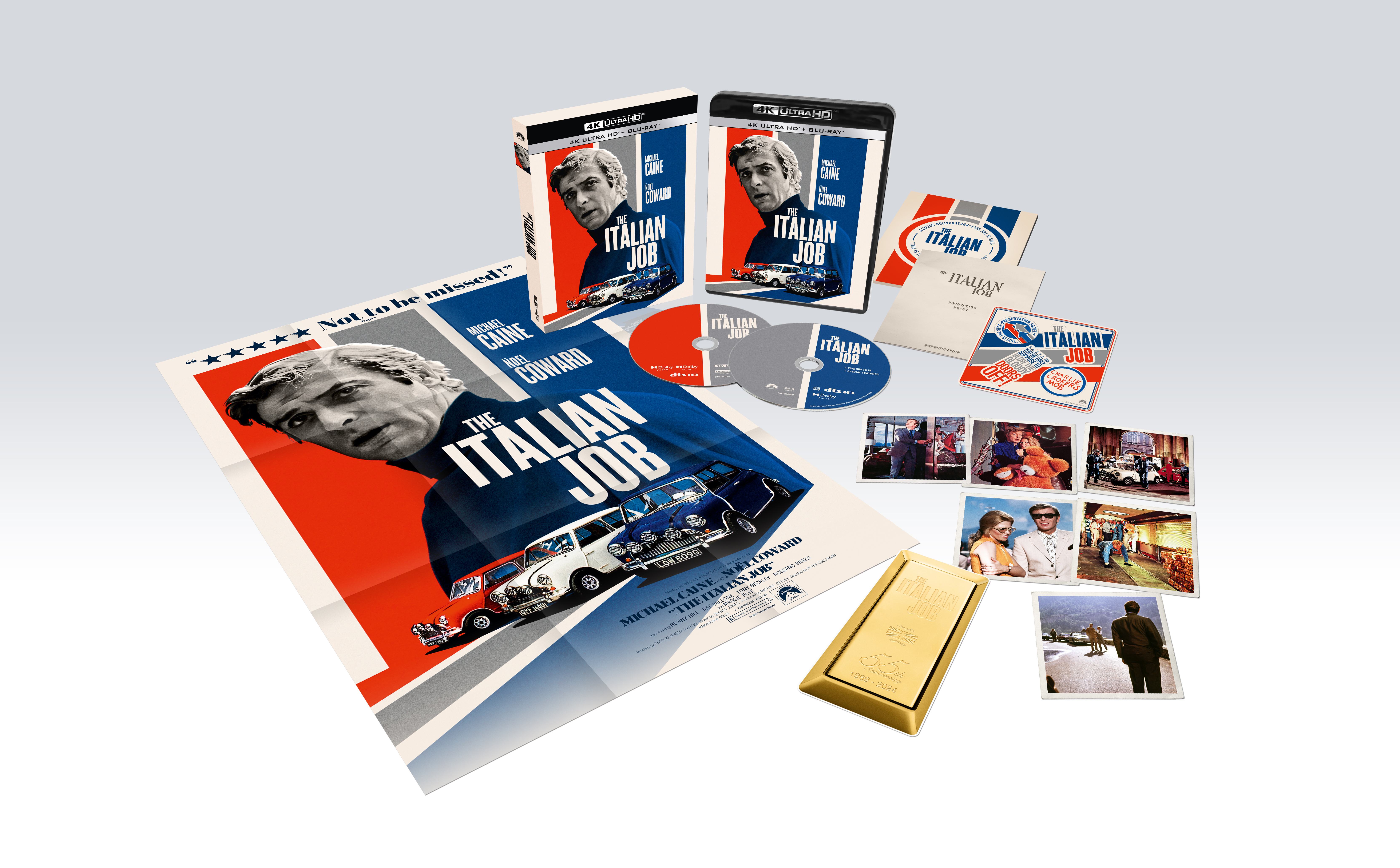 Un colpo all'italiana - Collector's Edition 55° Anniversario (4K Ultra HD + Blu-Ray Disc Gadget)