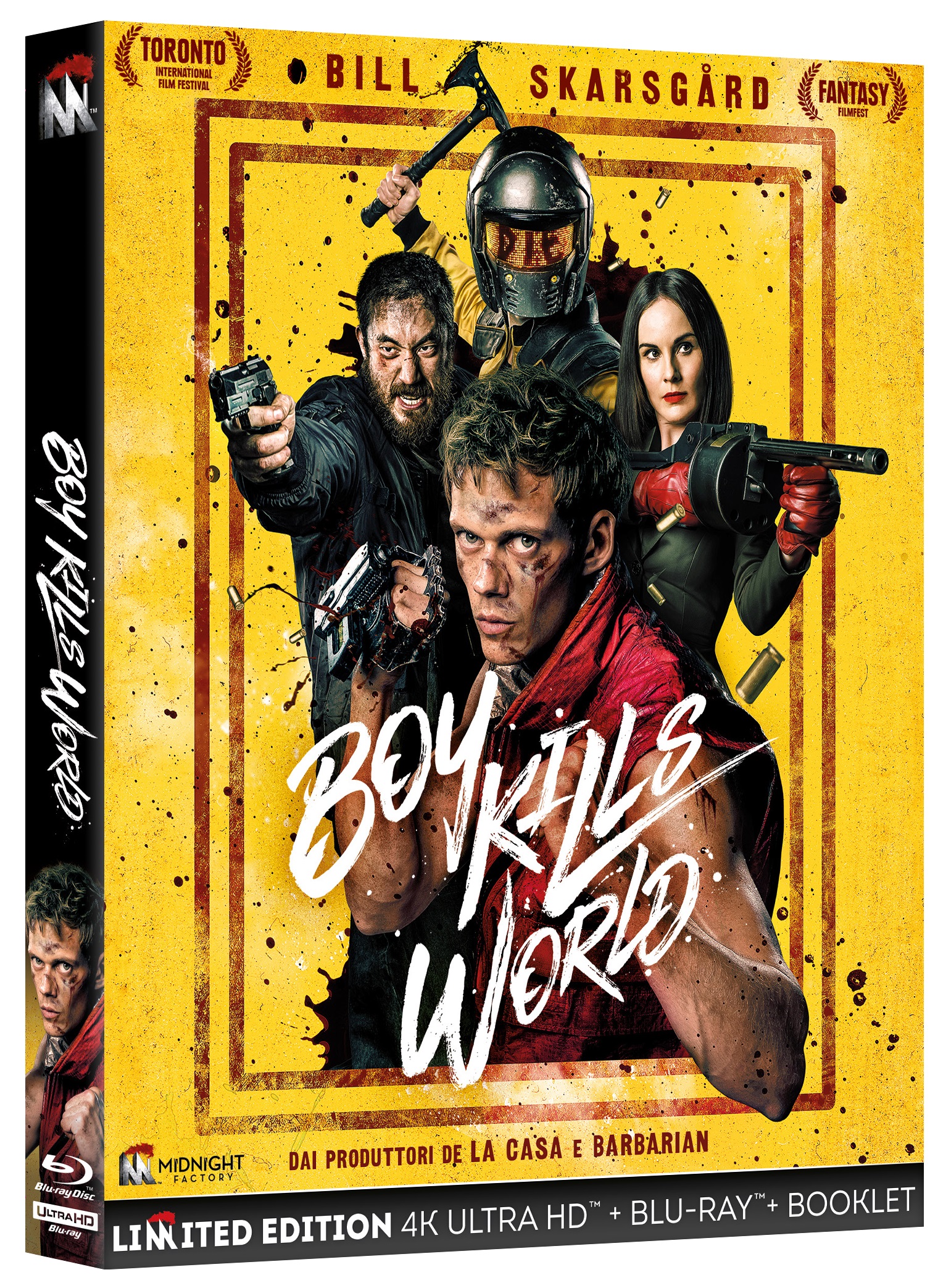 Boy Kills World - Limited Edition (4K Ultra HD + Blu-Ray Disc + Booklet)
