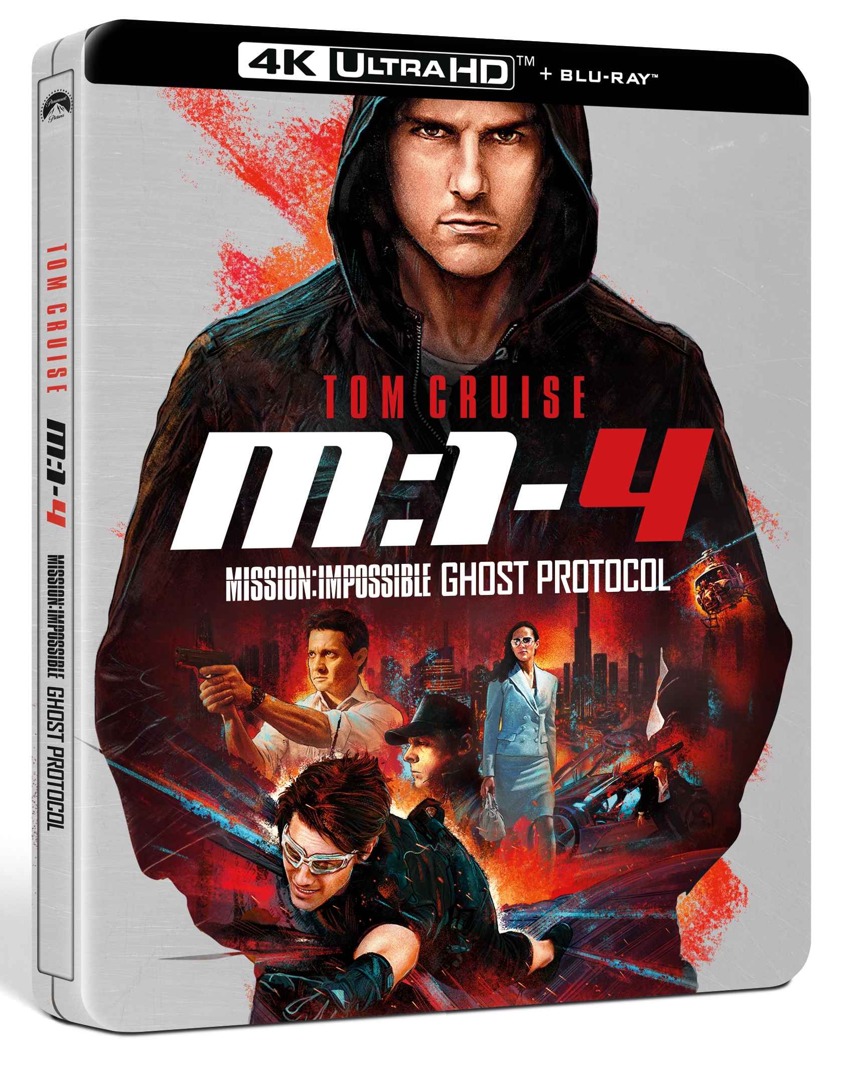 Mission: Impossible - Protocollo Fantasma (4K Ultra HD + 2 Blu-Ray Disc - SteelBook)