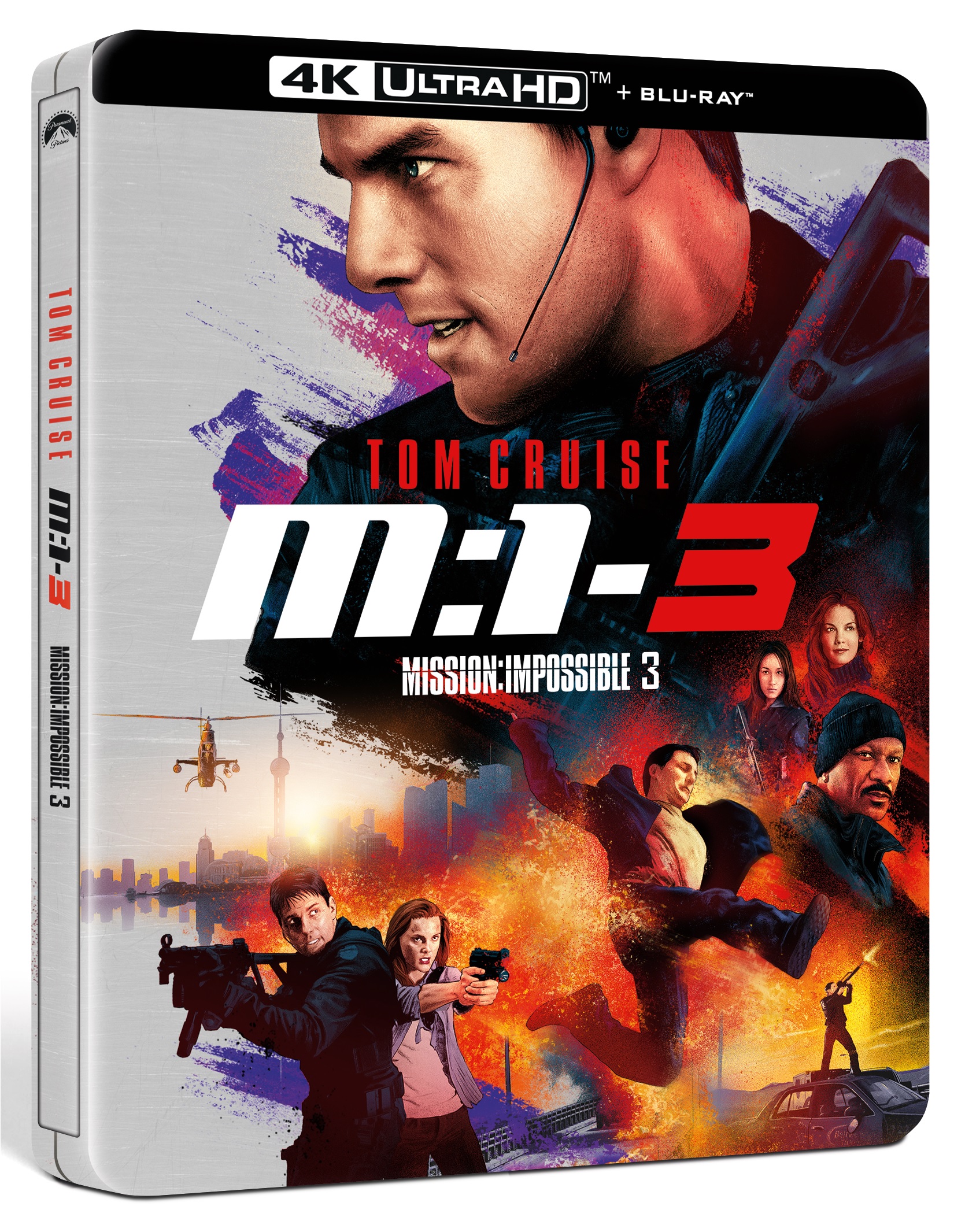 Mission: Impossible 3 (4K Ultra HD + 2 Blu-Ray Disc - SteelBook)