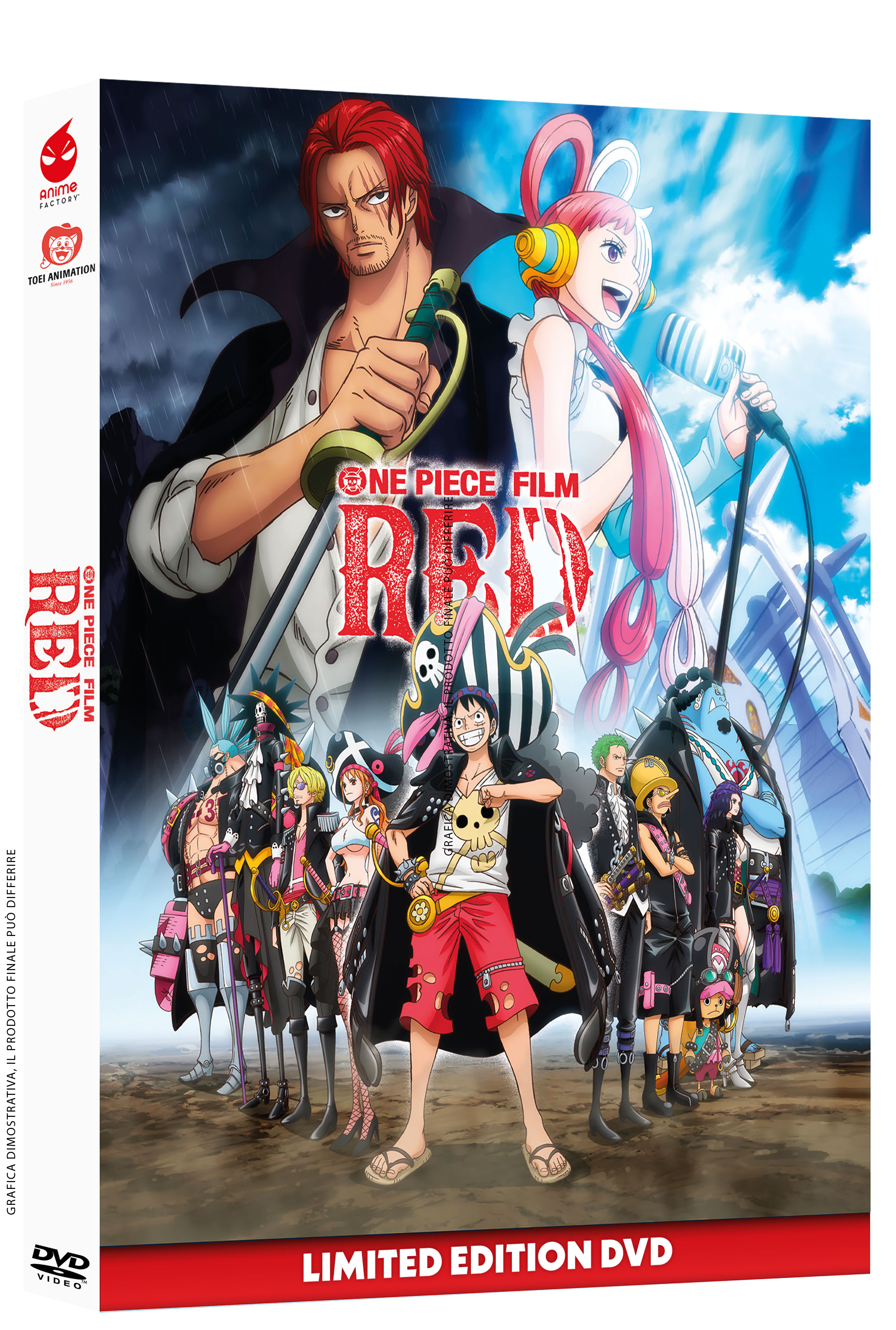 One Piece Film: Red - Limited Edition (DVD + 6 Cards)
