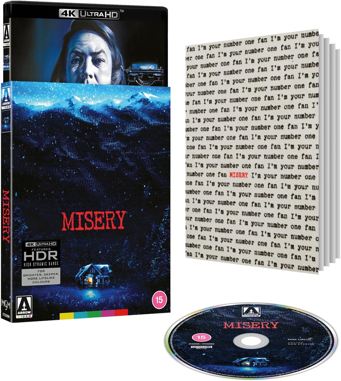 Misery (Misery non deve morire) - LE (Import UK) (4K Ultra HD) (NO AUDIO ITA) — 4K Ultra HD