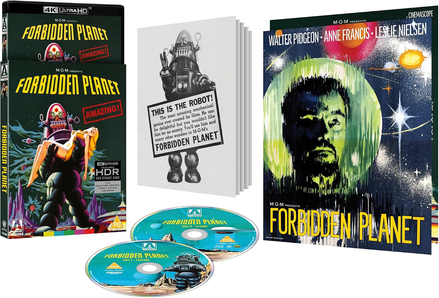 Forbidden Planet (Il pianeta proibito) - LE (Import UK) (4K Ultra HD + Bonus Disc) (NO AUDIO ITA) — 4K Ultra HD