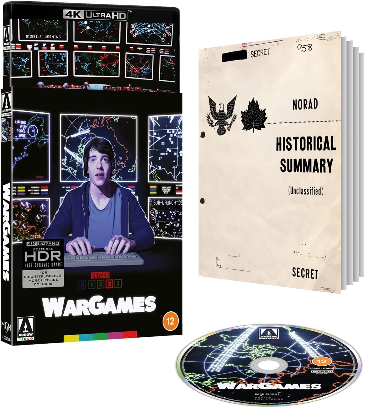 WarGames - Limited Edition (Import UK) (4K Ultra HD + Booklet) (NO AUDIO ITA) — 4K Ultra HD