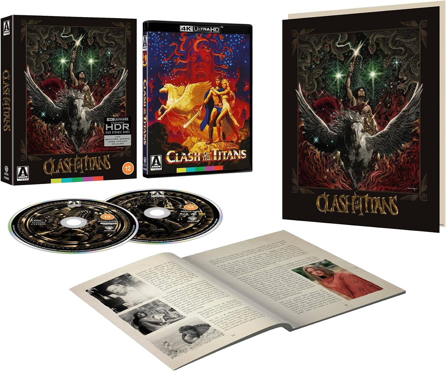 Clash of the Titans (Scontro di titani) (Import UK) (4K Ultra HD + Bonus Disc) (NO AUDIO ITA) — 4K Ultra HD