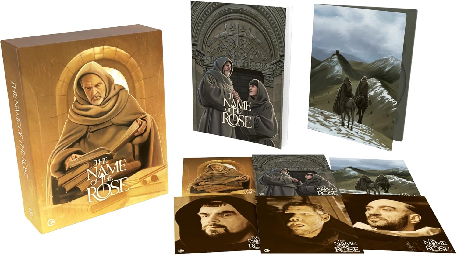 The Name of the Rose (Il nome della rosa) (Import UK) (4K Ultra HD + Blu-Ray Disc) (NO AUDIO ITA) — 4K Ultra HD