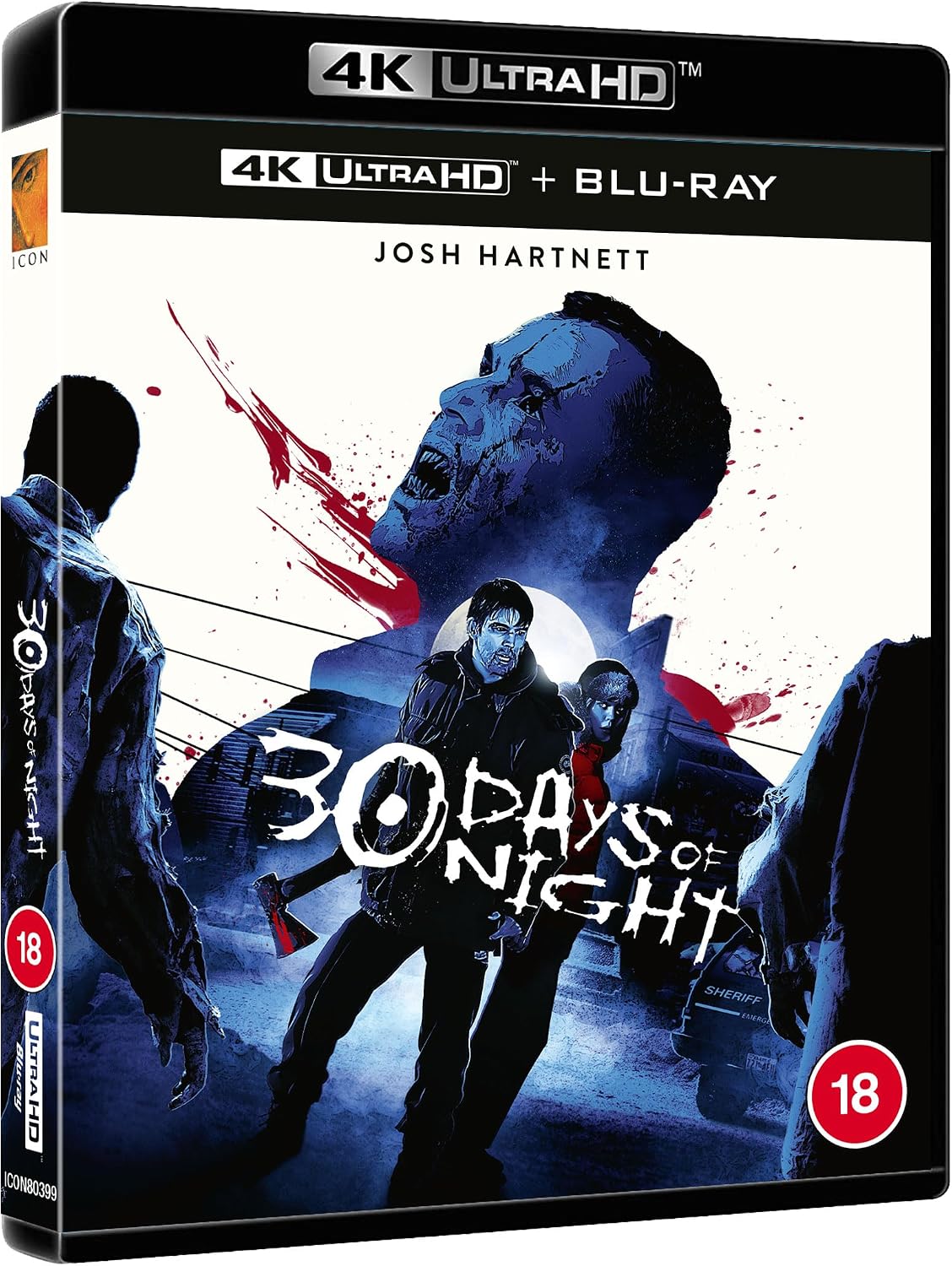 30 Days of Night (30 giorni di buio) (Import UK) (4K Ultra HD + Blu-Ray Disc) (NO AUDIO ITA) — 4K Ultra HD