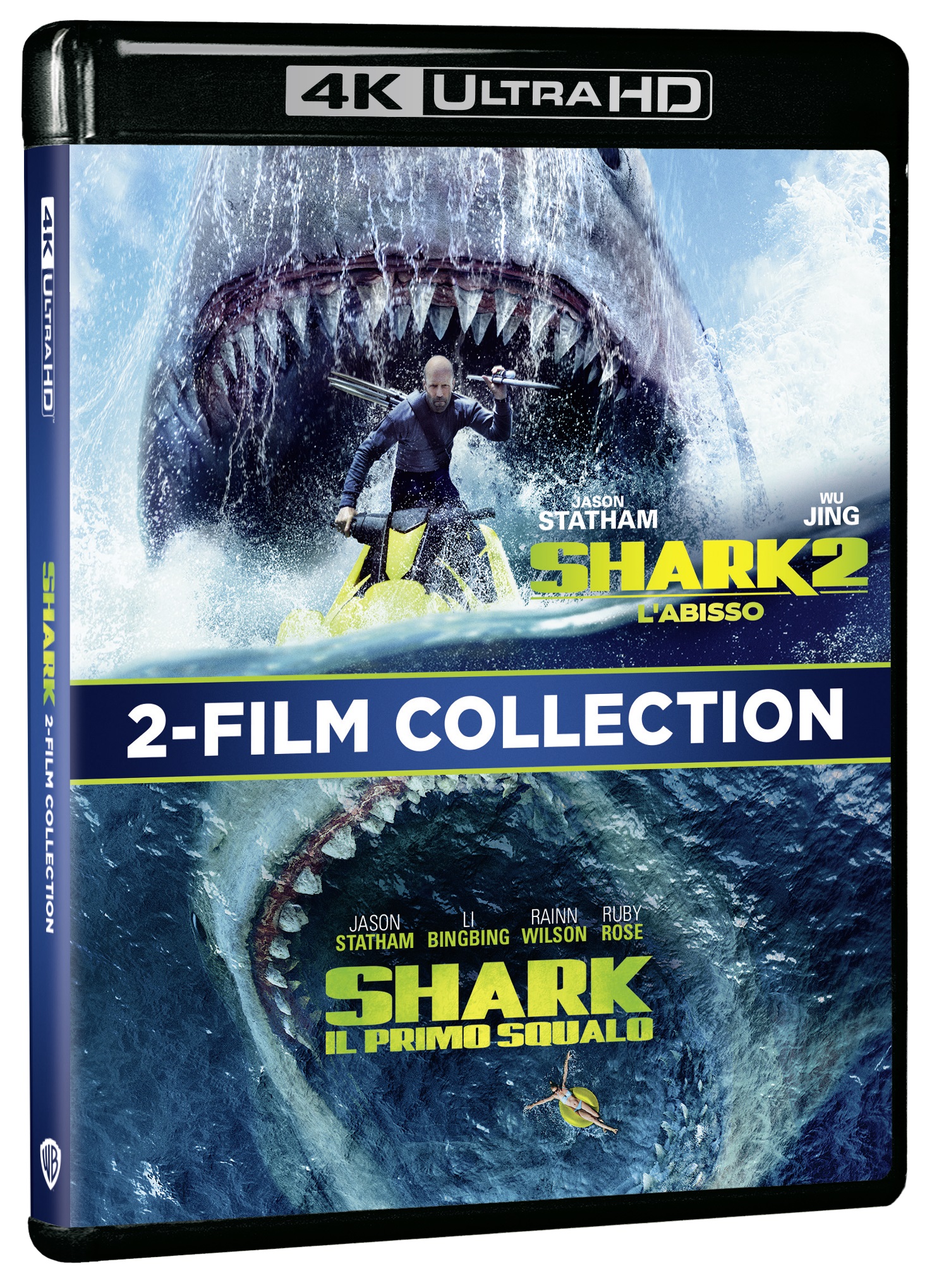 Shark 1+2 (2 4K Ultra HD + 2 Blu-Ray Disc)
