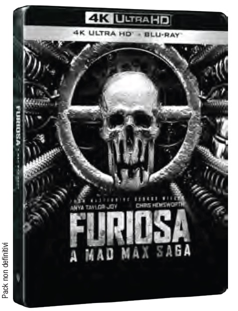 Furiosa: A Mad Max Saga - Black & Chrome Edition (4K Ultra HD - SteelBook)