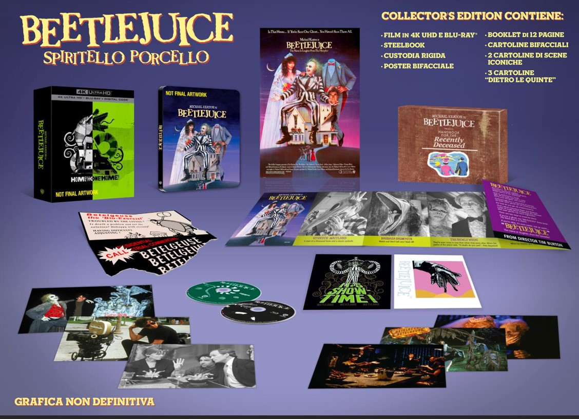 Beetlejuice - Spiritello Porcello - UCE (4K Ultra HD + Blu-Ray Disc - SteelBook)