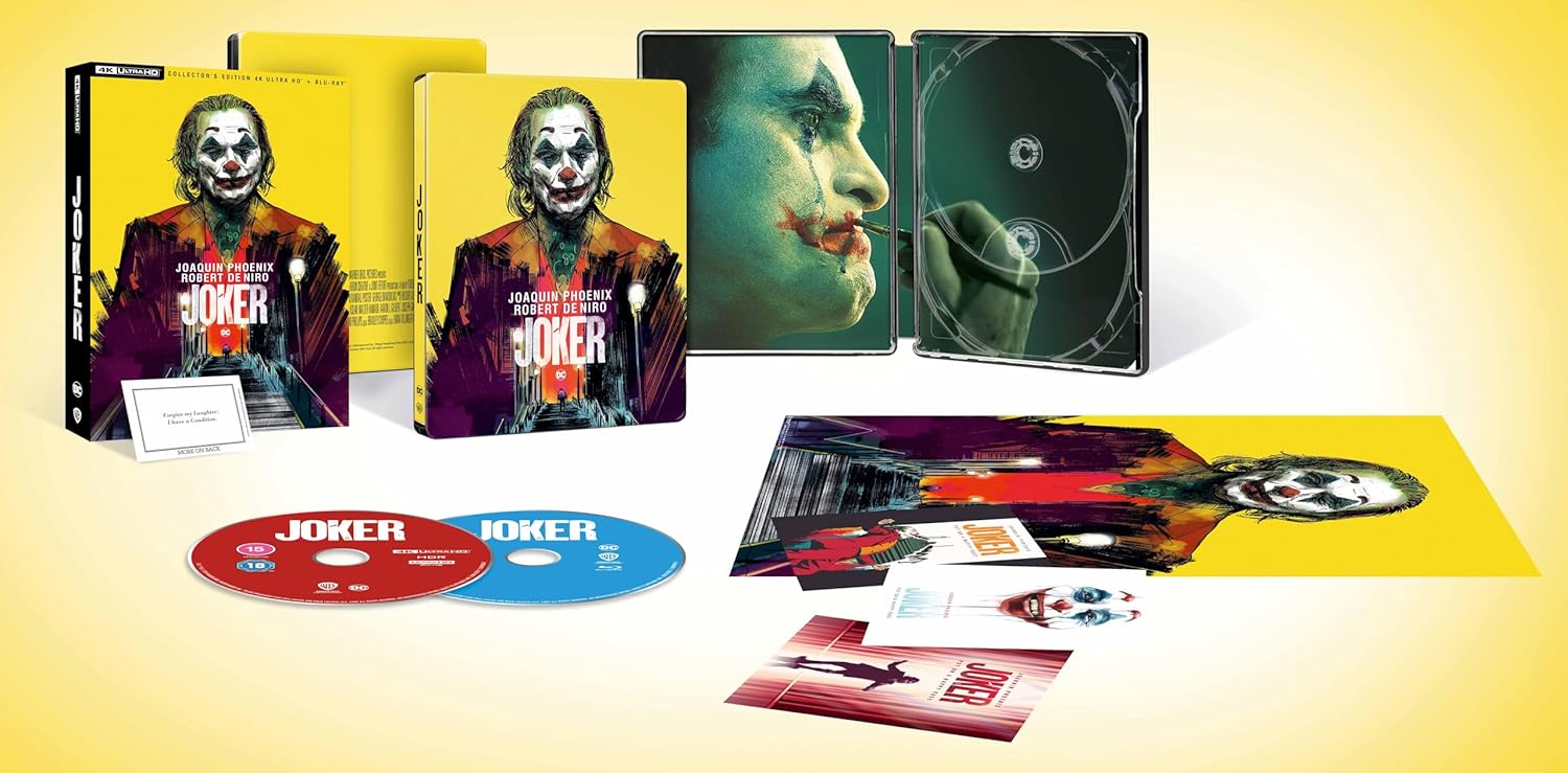 Joker (2019) - UCE (4K Ultra HD + Blu-Ray Disc - SteelBook)