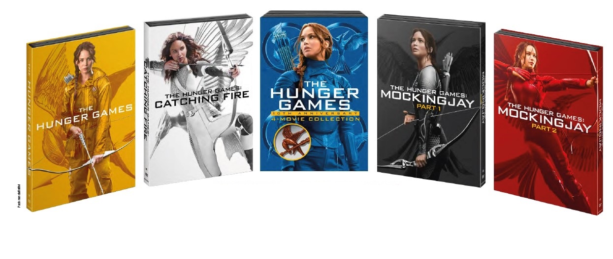 Hunger Games - La collezione completa (4 4K Ultra HD + 4 Blu-Ray Disc)