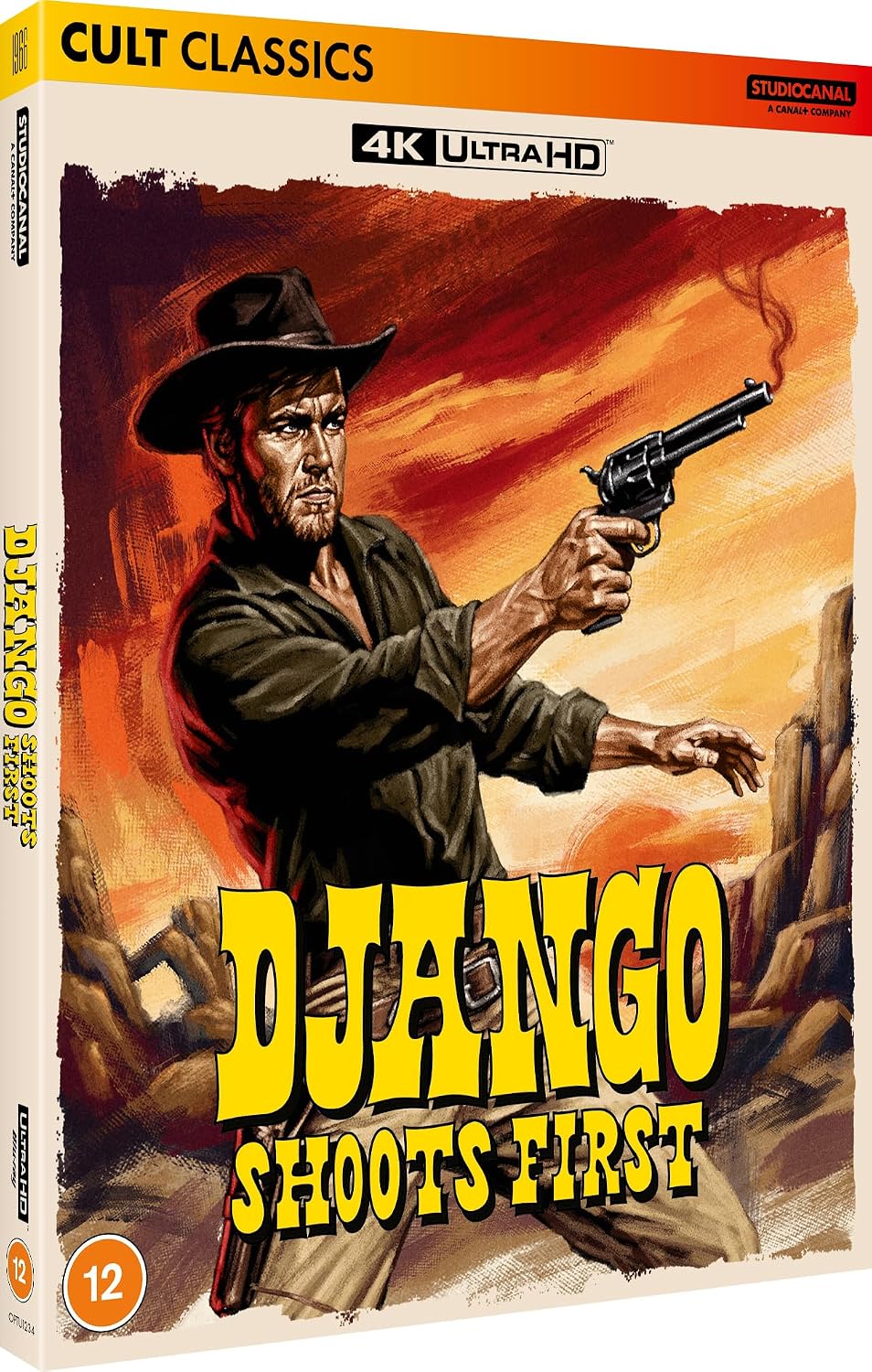 Django Shoots First (Django spara per primo) (Import UK) (4K Ultra HD + Booklet) — 4K Ultra HD