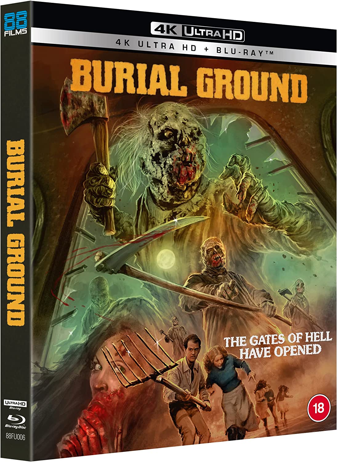 Burial Ground (Le notti del terrore) (Import UK) (4K Ultra HD + Blu-Ray Disc)