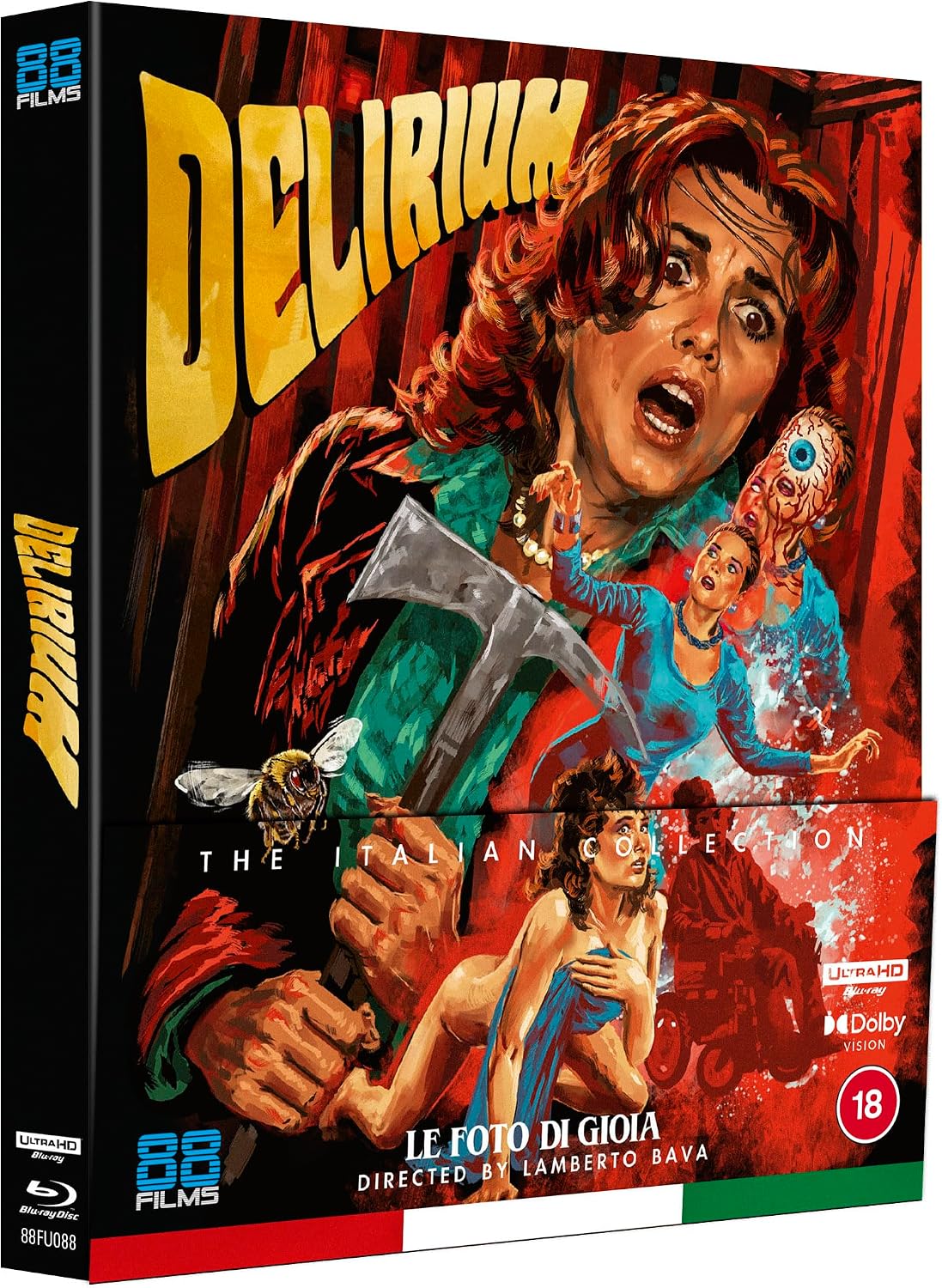 Delirium (1987) (Le foto di Gioia) (Import UK) (4K Ultra HD + Blu-Ray Disc) — 4K Ultra HD