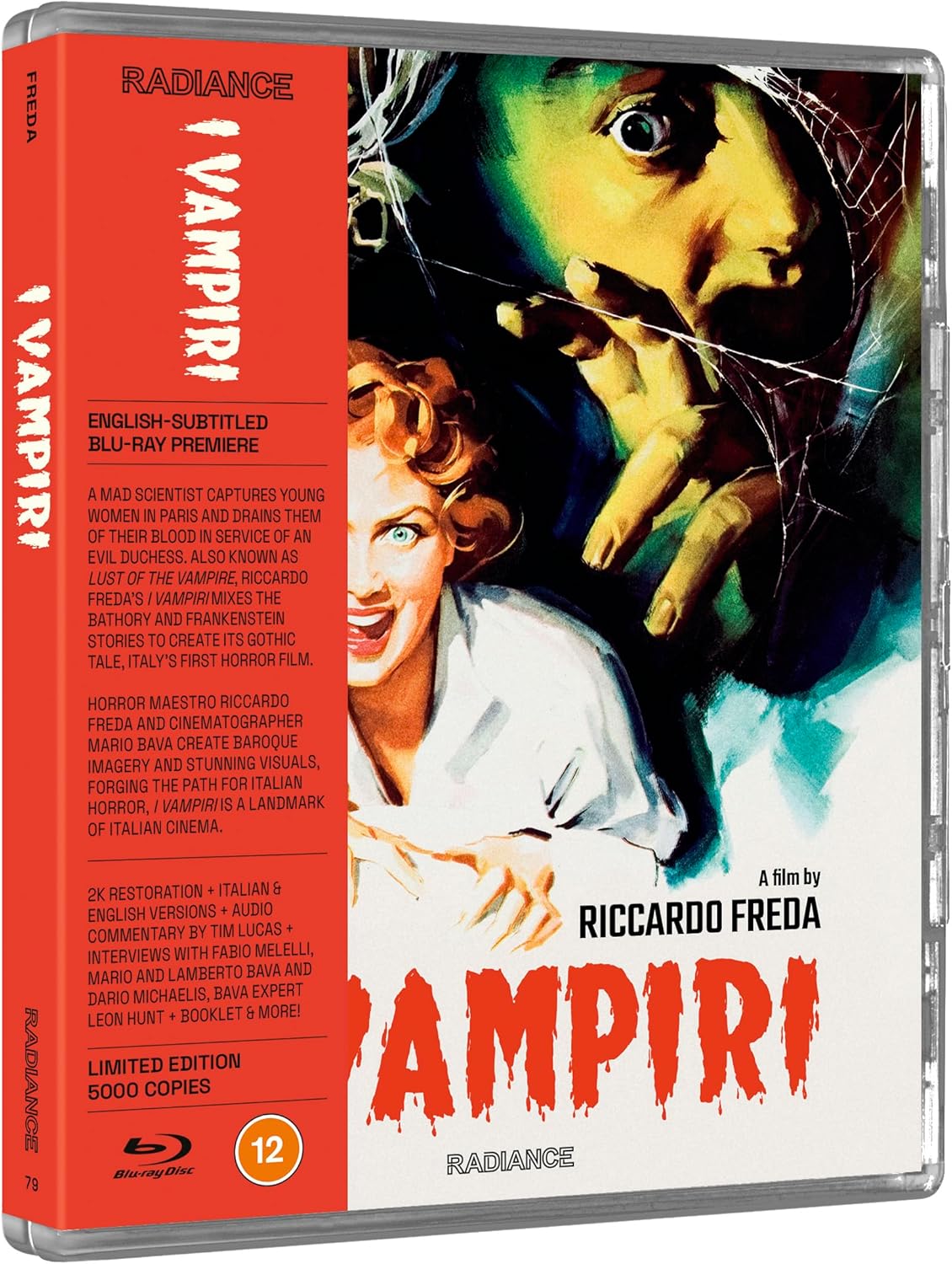 I vampiri (Lust of the Vampire) - Limited Edition (Import UK) (Blu-Ray Disc)