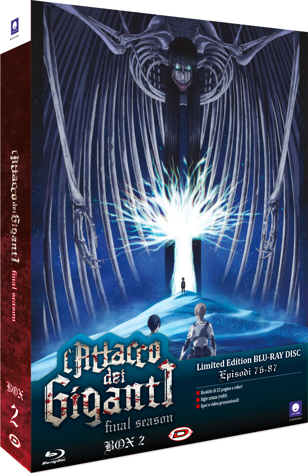 L'attacco dei Giganti - The Final Season - Vol. 2 - Limited Edition (2 Blu-Ray Disc)