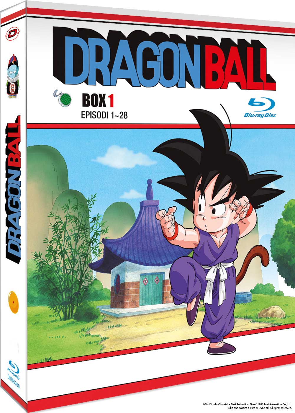 Dragon Ball - Box #01 (Eps. 01-28) (4 Blu-Ray Disc)