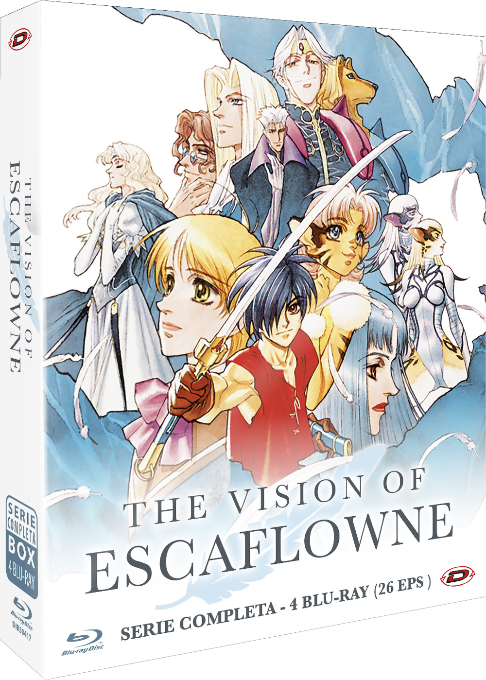 The Vision Of Escaflowne - Serie Completa (Eps 01-26) (4 Blu-Ray Disc + Booklet)