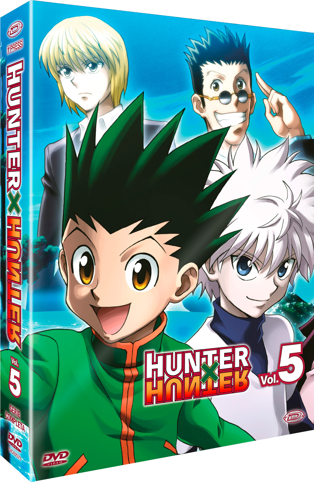 Hunter X Hunter -Vol. 5 - Formichimere(3° Parte) - First Press Ltd (Eps.127-148) (4 DVD + Booklet)