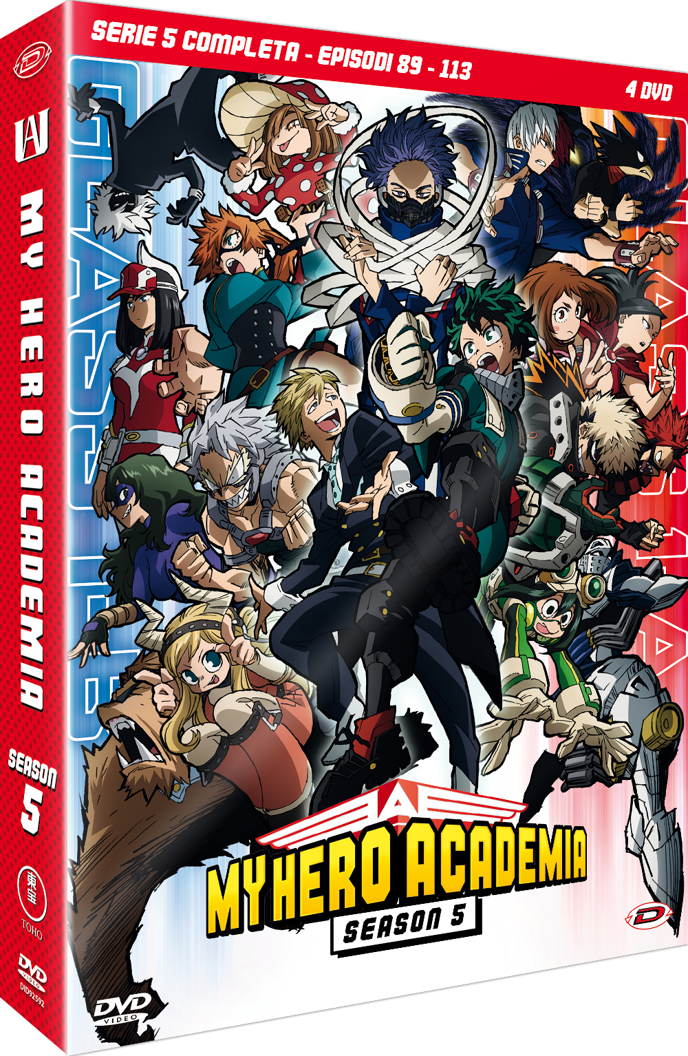 My Hero Academia - Stagione 05 The Complete Series (Eps 89-113) (4 DVD + Booklet)