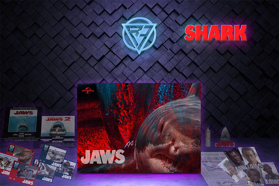 Jaws - Blood and sand - Shark Ed. (2 4K Ultra HD + 2 Blu-Ray Disc + Poster + 4 Cards + Booklet)