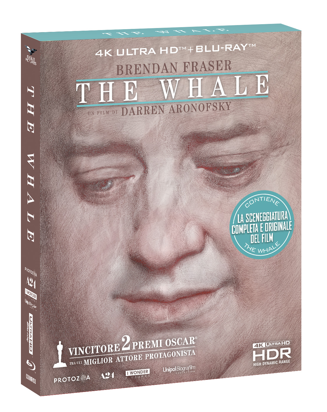 The Whale - Edizione Limitata e Numerata (4K Ultra HD + Blu-Ray Disc + Sceneggiatura)