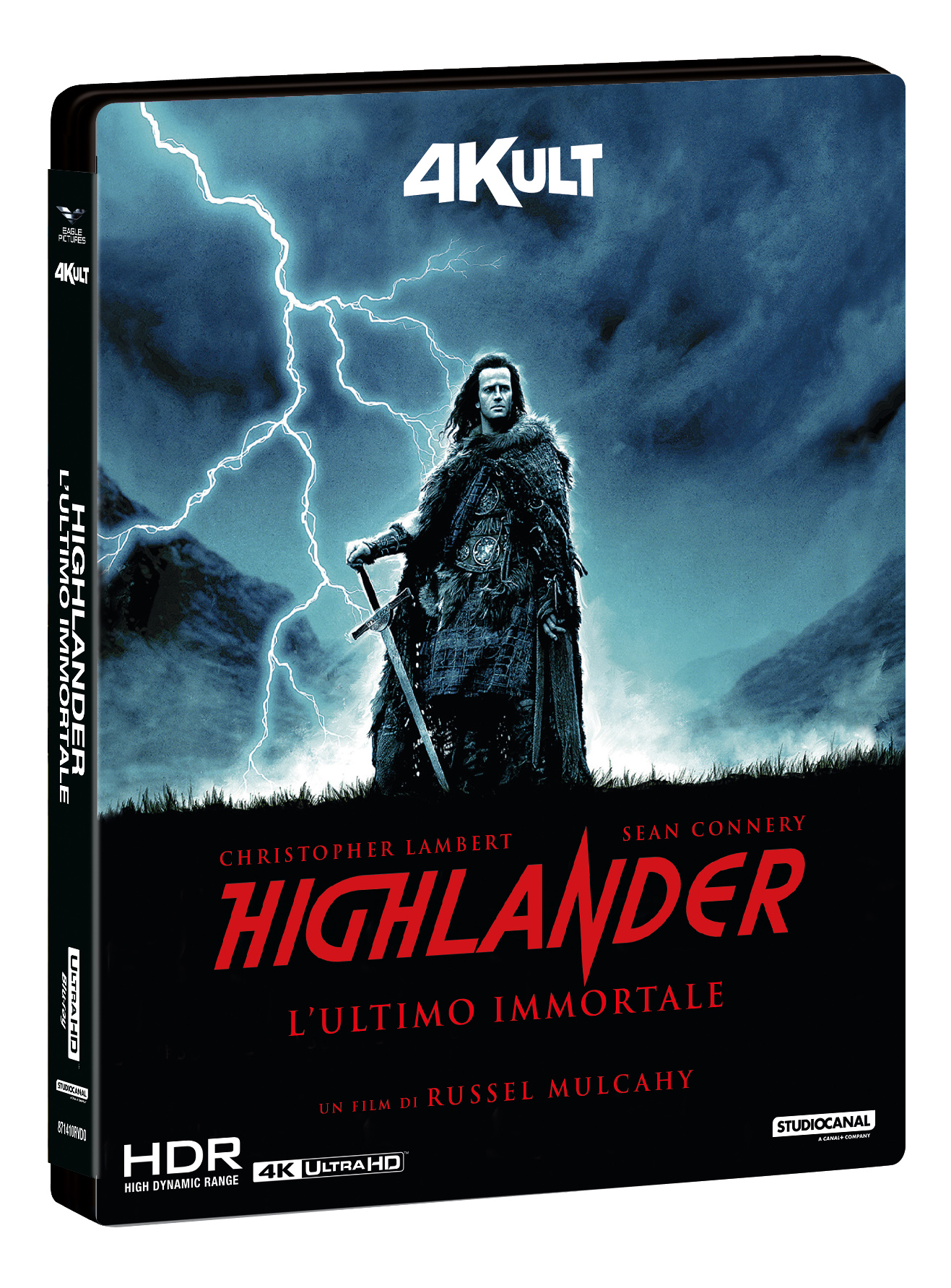 Highlander - L'Ultimo Immortale (4Kult) (4K Ultra HD + Blu-Ray Disc + Card)