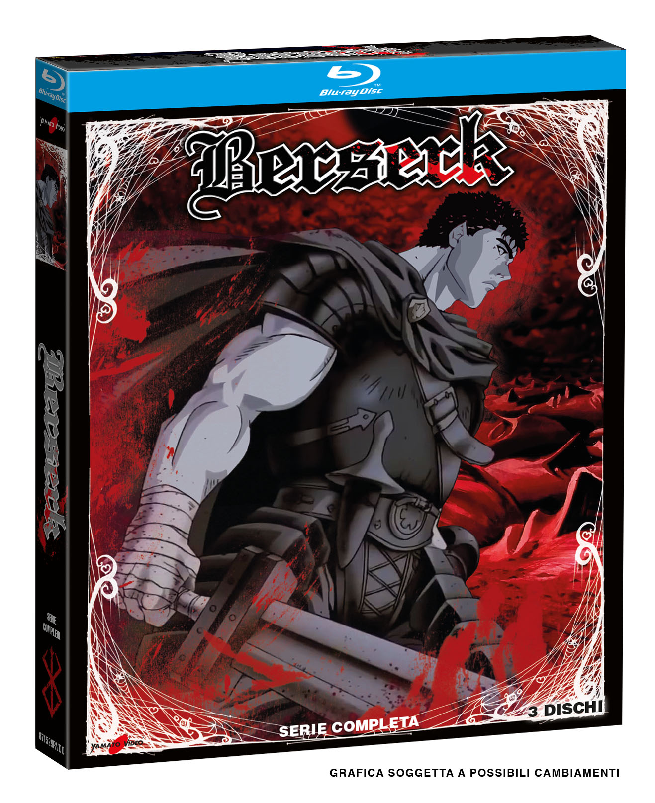 Berserk - Serie Completa - Variant Art (3 Blu-Ray Disc + Booklet)