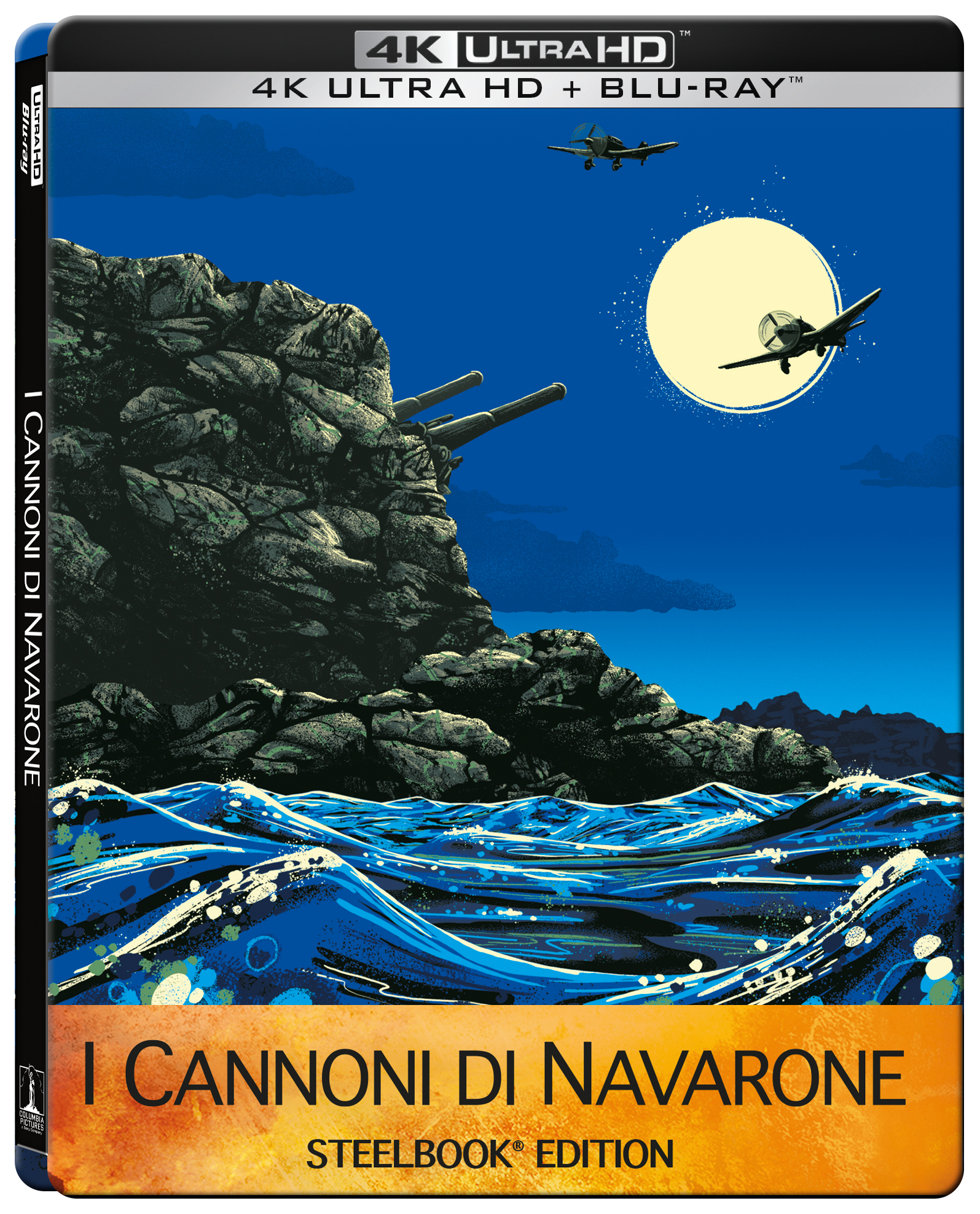 I Cannoni di Navarone (4K Ultra HD + Blu-Ray Disc - SteelBook)
