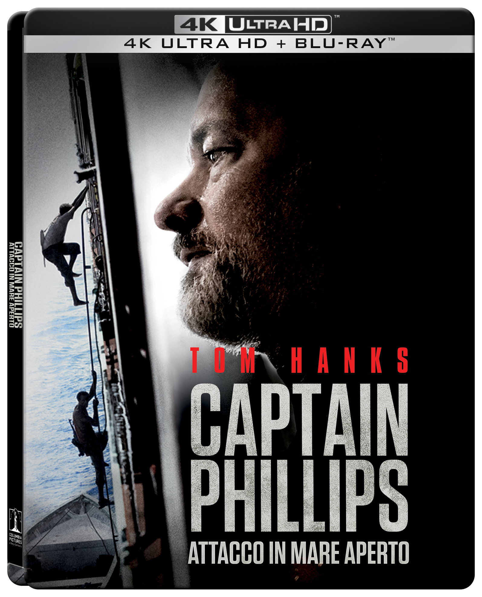Captain Phillips - Attacco in mare aperto (4K Ultra HD + Blu-Ray Disc - SteelBook)