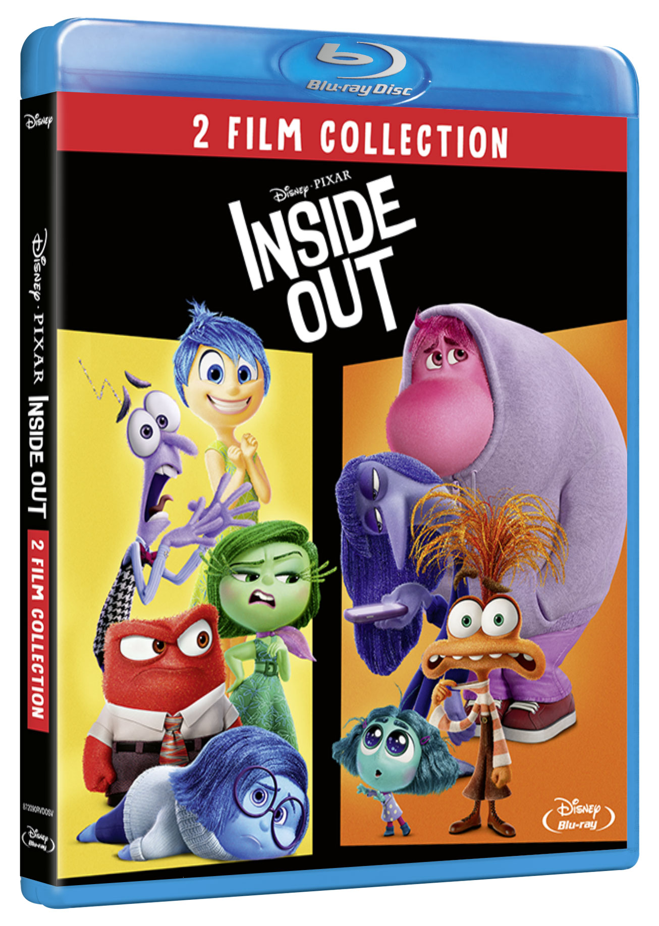 Inside Out - 2 Film Collection (2 Blu-Ray Disc)