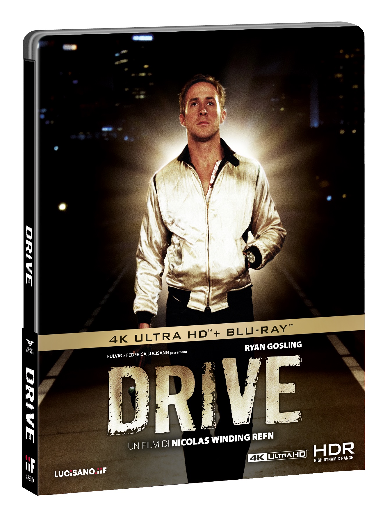 Drive (4K Ultra HD + Blu-Ray Disc + Poster - SteelCase) (Esclusiva*) — 4K Ultra HD