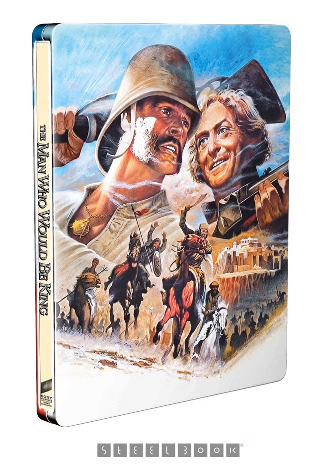 L'uomo che volle farsi re (4K Ultra HD - SteelBook) — Steelbook 4K UHD