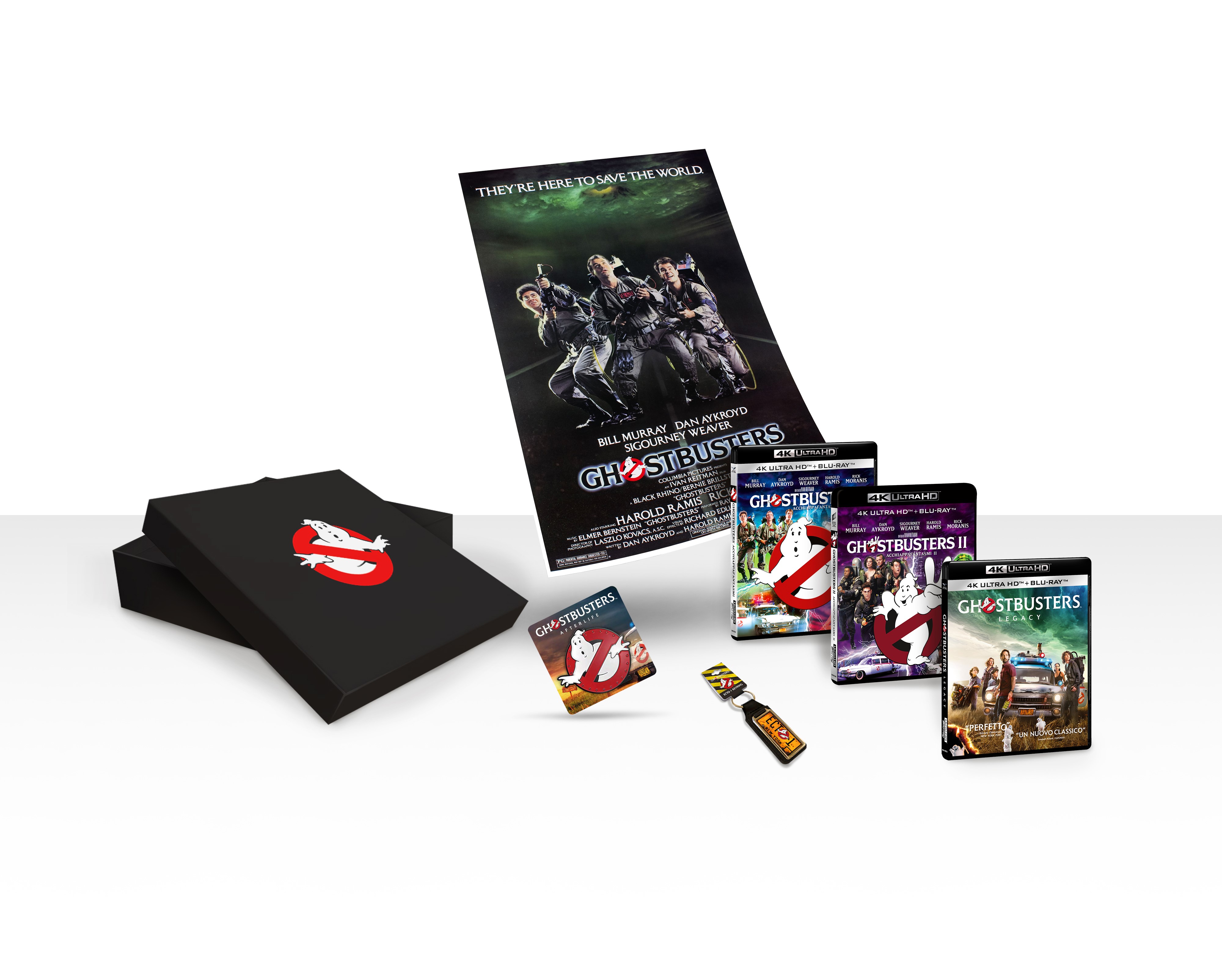 Ghostbusters Collection - Deluxe Limited Edition (3 4K Ultra HD + 3 Blu-Ray Disc + Gadgets)