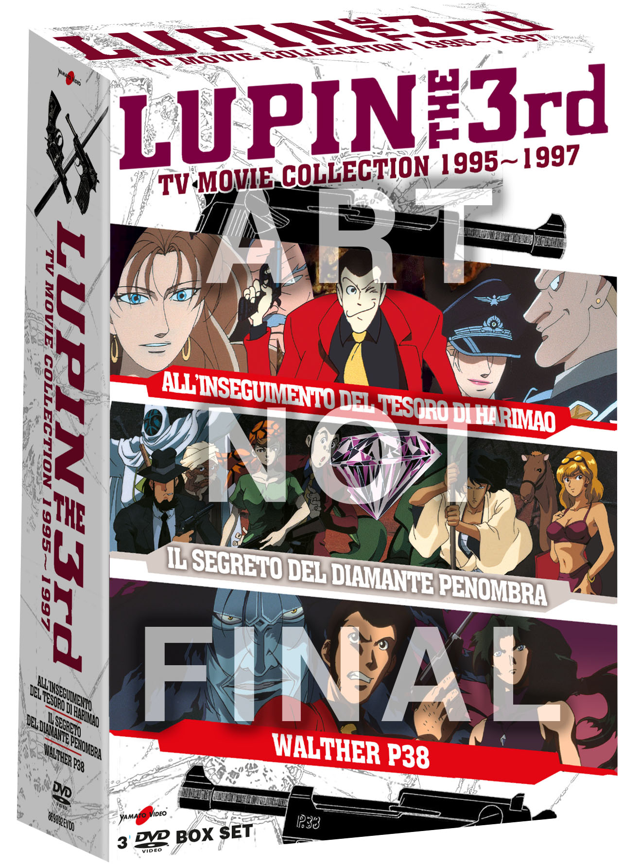 Lupin III - Tv Movie Collection 1995-1997 (3 DVD)