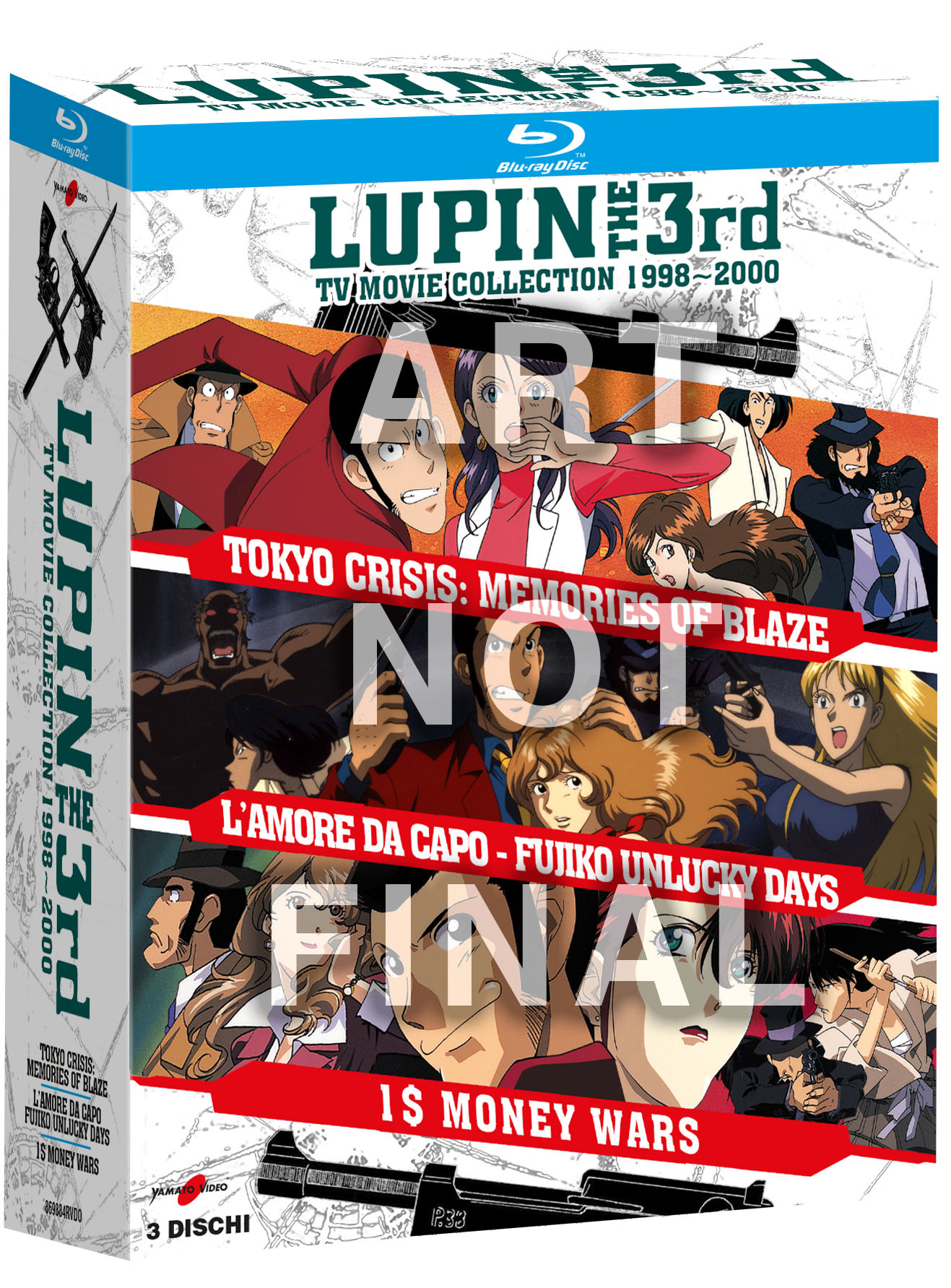 Lupin III - Tv Movie Collection 1998-2000 (3 Blu-Ray Disc)