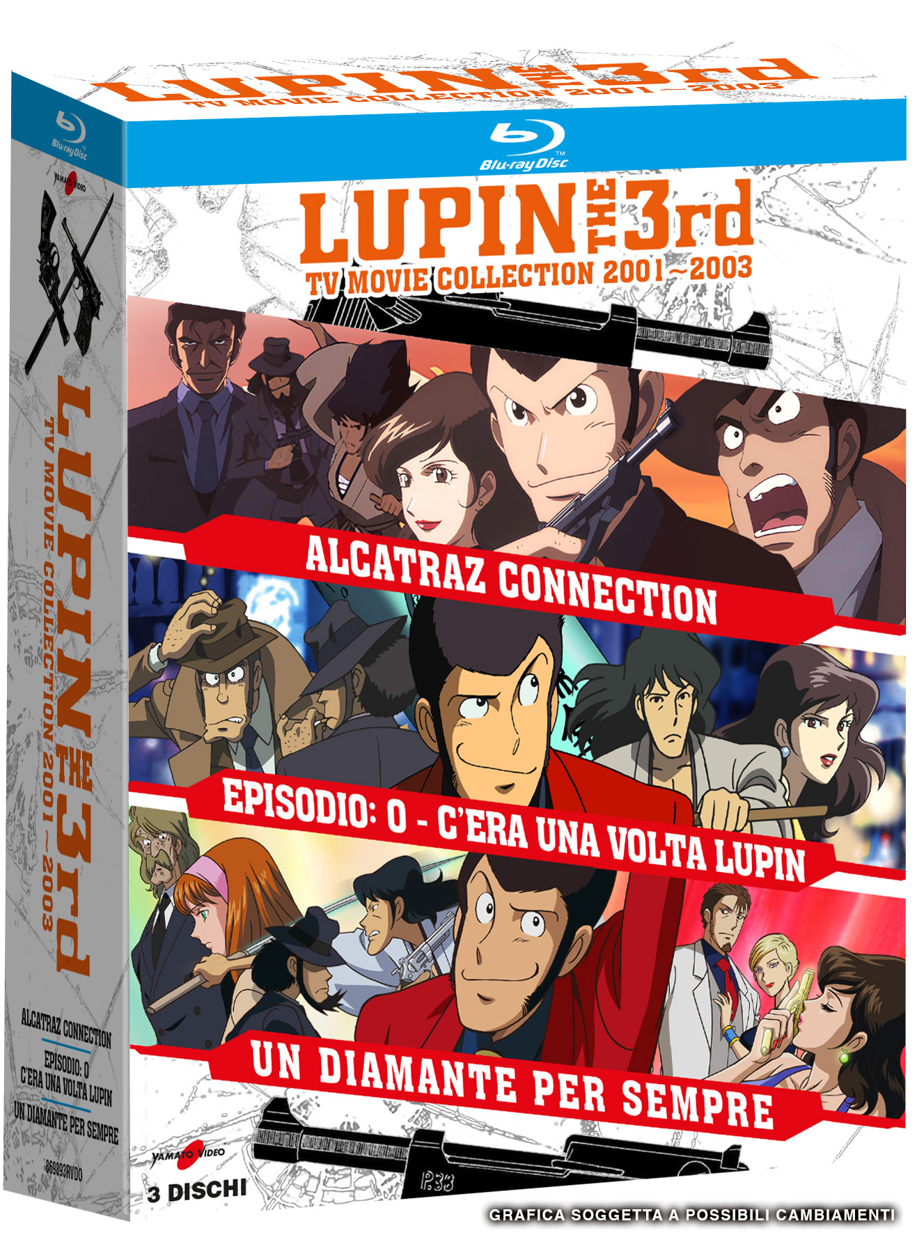 Lupin III - Tv Movie Collection 2001-2003 (3 Blu-Ray Disc)