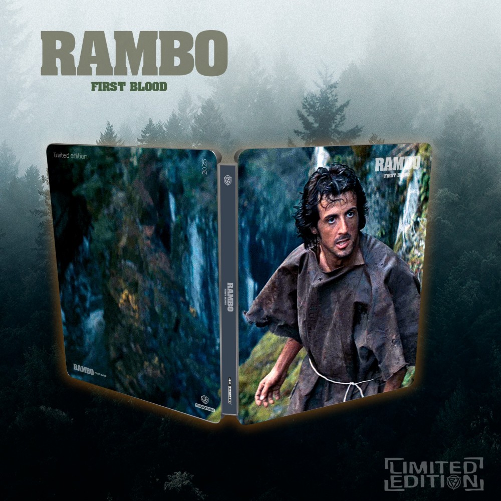 Rambo - First Blood - Torch - Ed. in 100 copie (4K Ultra HD + Blu-Ray Disc + Booklet - SteelBook)