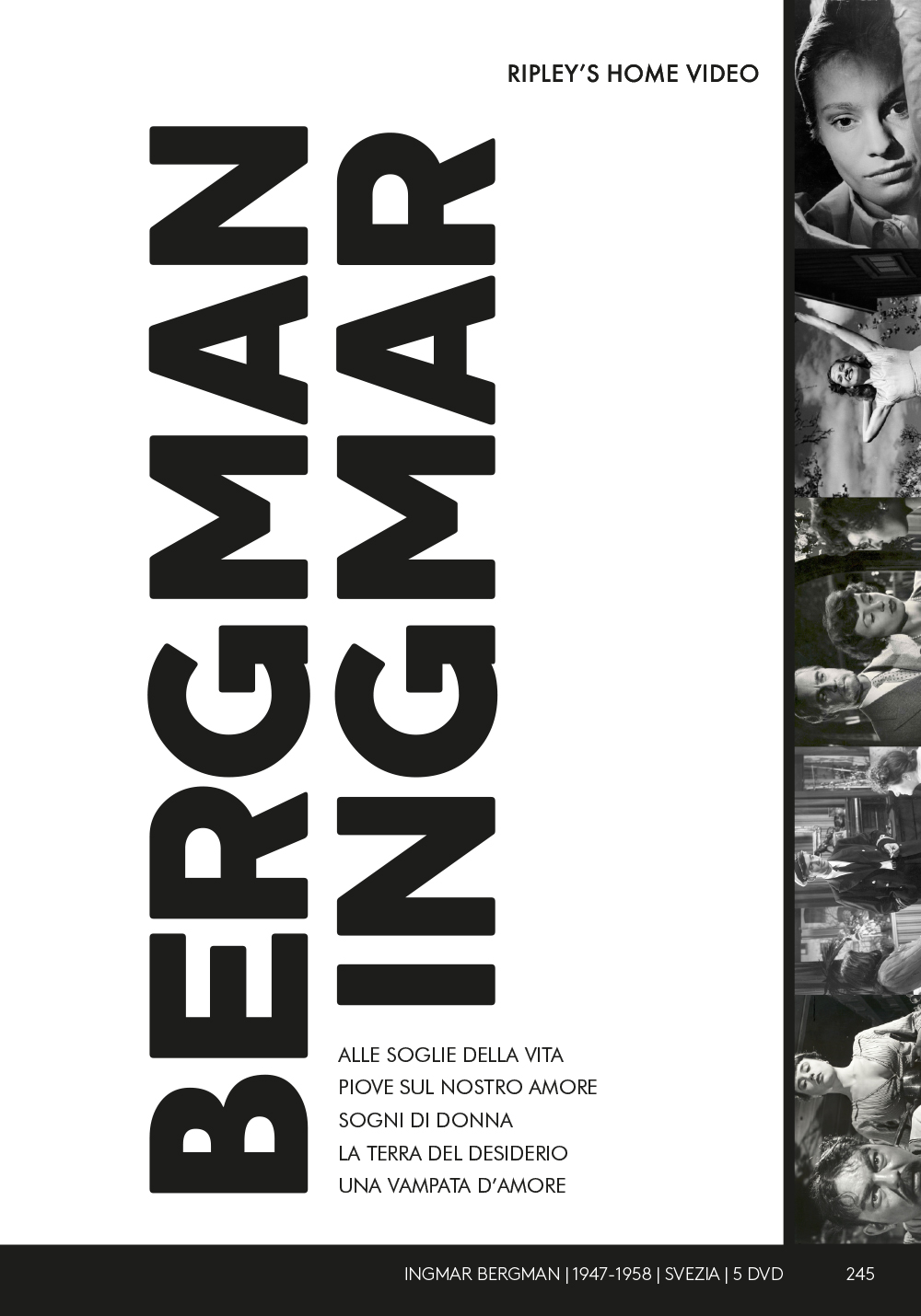 Ingmar Bergman - Cofanetto (5 DVD)