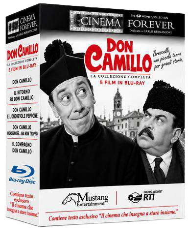 Don Camillo - La collezione completa (5 Blu-Ray Disc) — Cofanetti Blu-ray