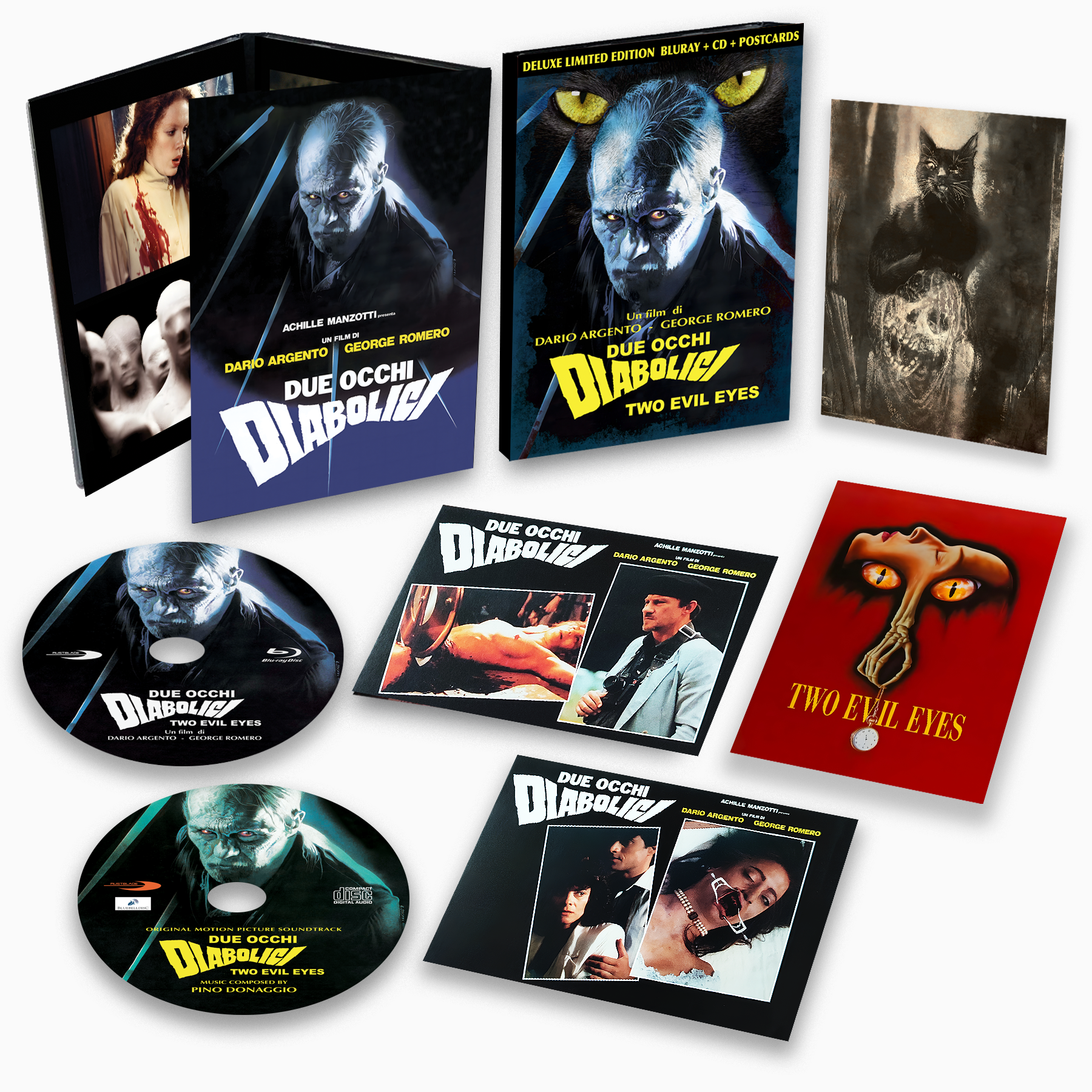 Due Occhi Diabolici - Deluxe Limited Edition (Blu-Ray Disc + CD + Postcards)