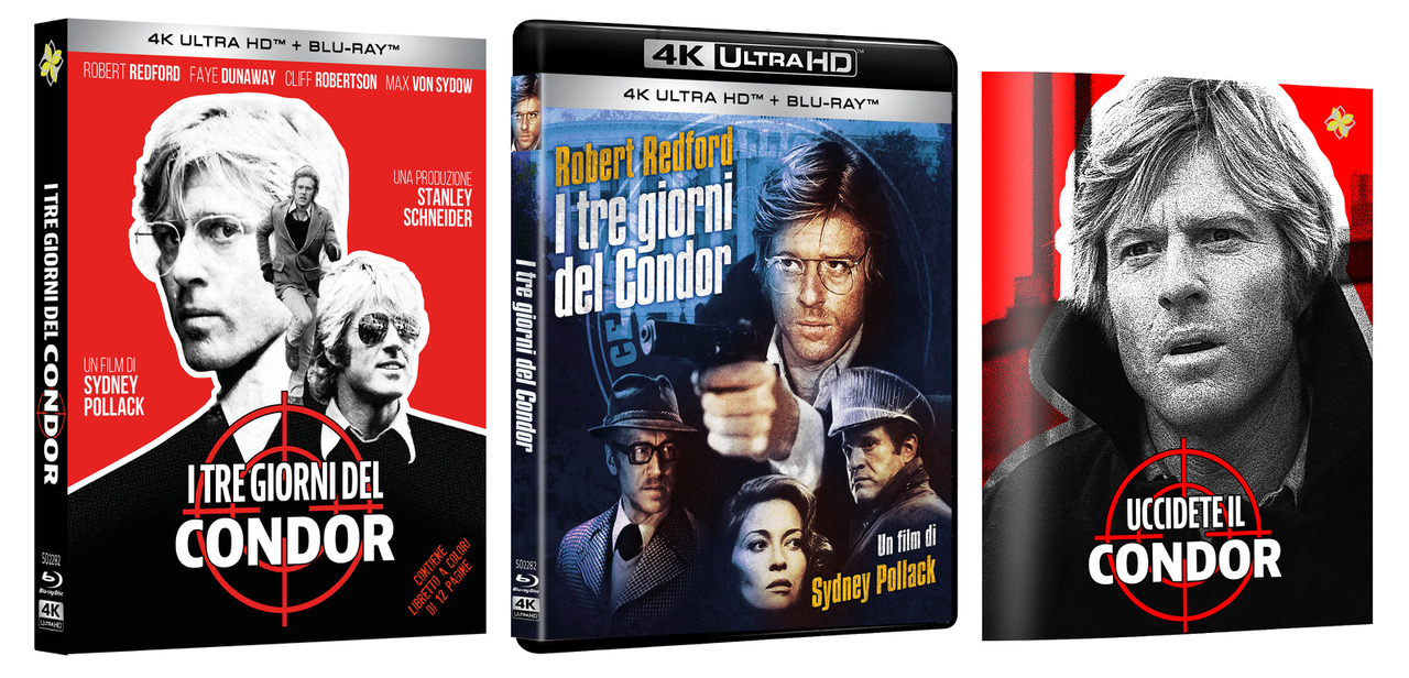 I tre giorni del condor (4K Ultra HD + Blu-Ray Disc + Booklet + Card)