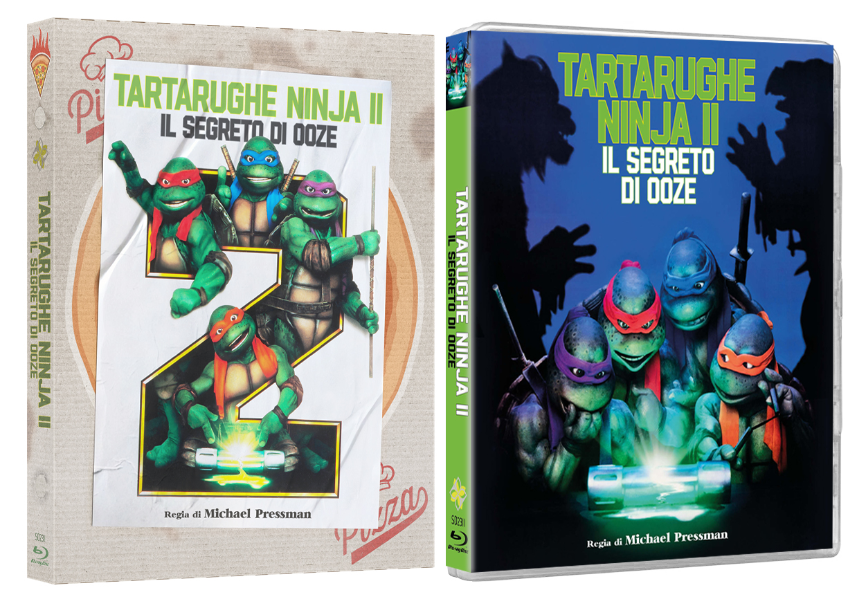 Tartarughe Ninja II - Il segreto di Ooze - Ed. limitata numerata 500 copie (Blu-Ray Disc)