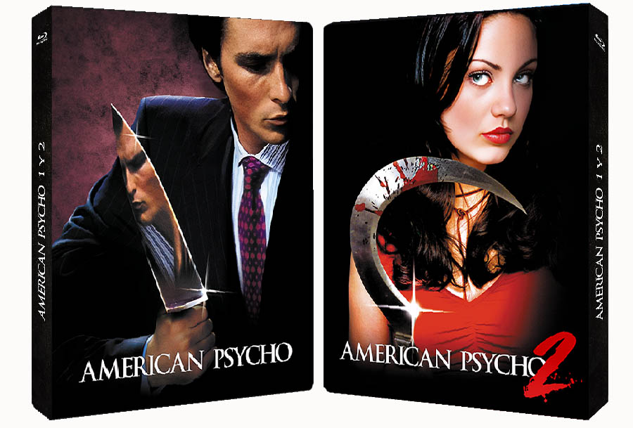 American Psycho 1 y 2 (Import Spain) (2 Blu-Ray Disc + SteelCase) — Cofanetti Blu-ray