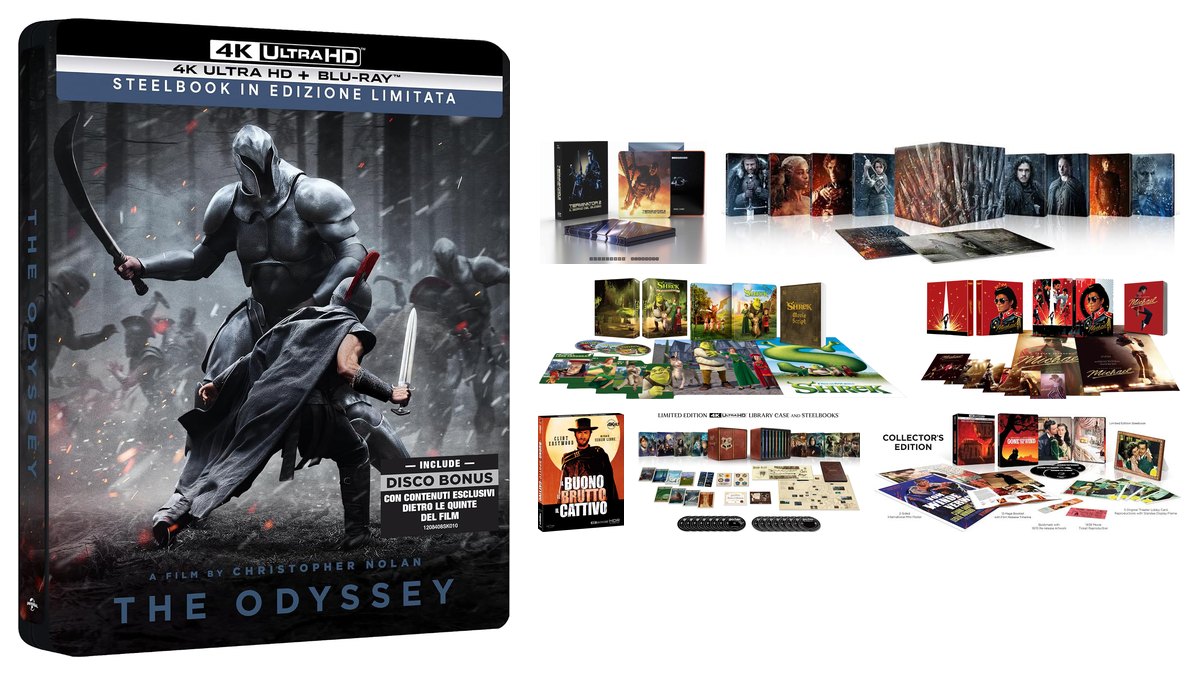 Uscite Home Video Novembre 2026: DVD, Blu-ray, 4K, Steelbook